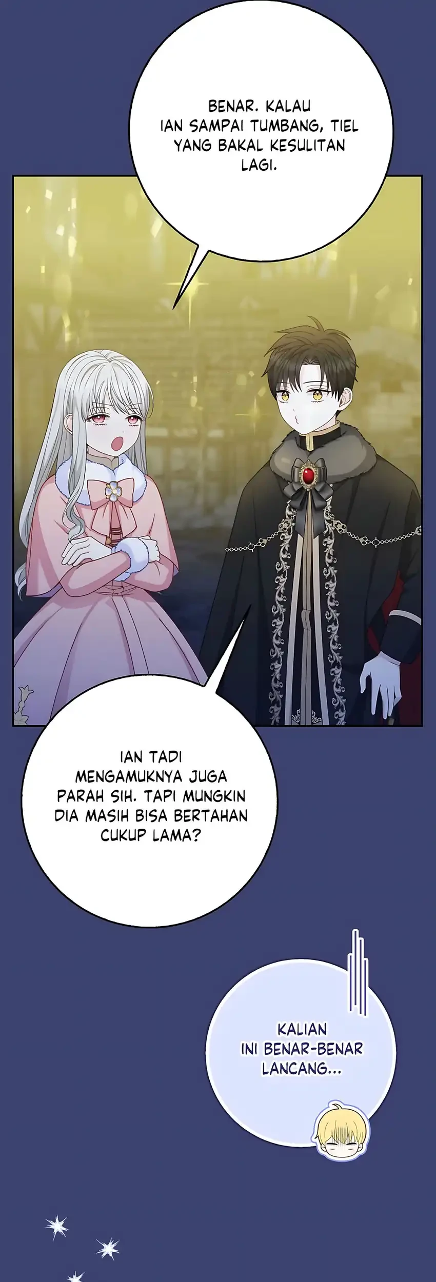 The Snow Leopard Baby of the Black Leopard Family Chapter 59 Gambar 3