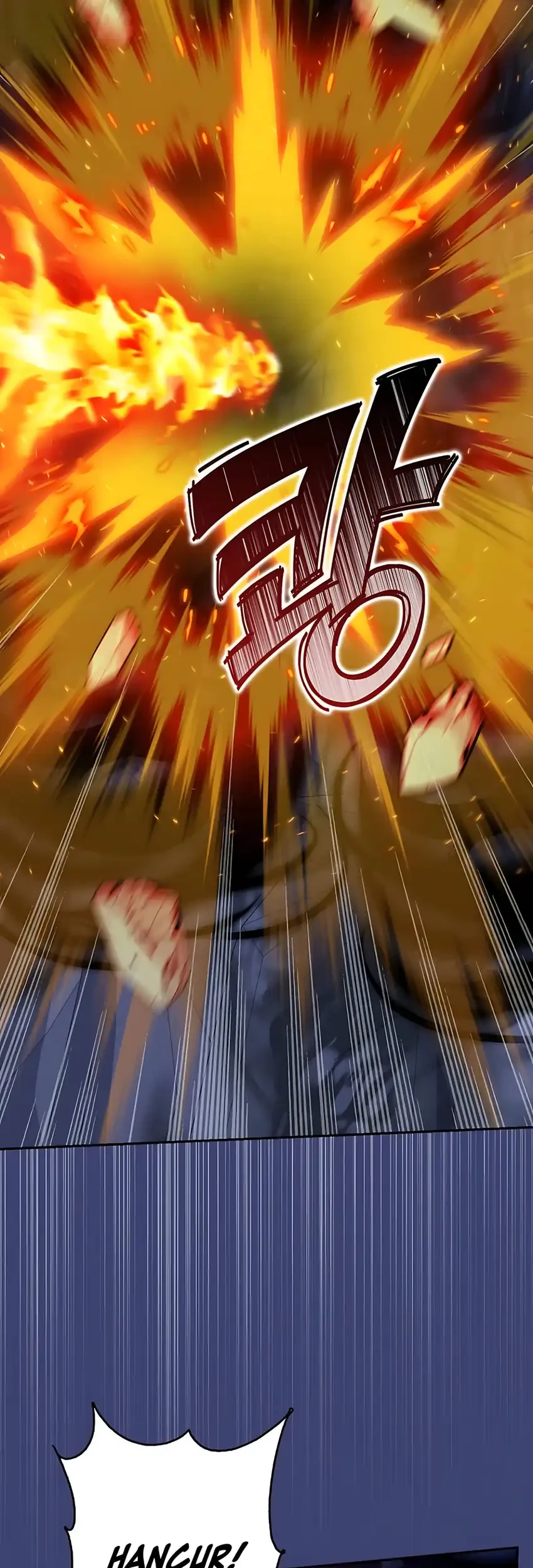 The Snow Leopard Baby of the Black Leopard Family Chapter 59 Gambar 58