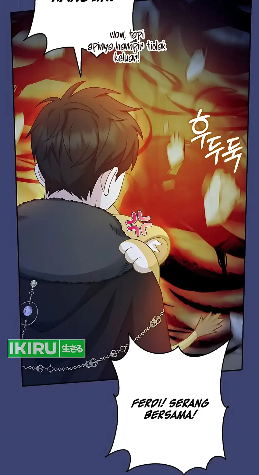 The Snow Leopard Baby of the Black Leopard Family Chapter 59 Gambar 59