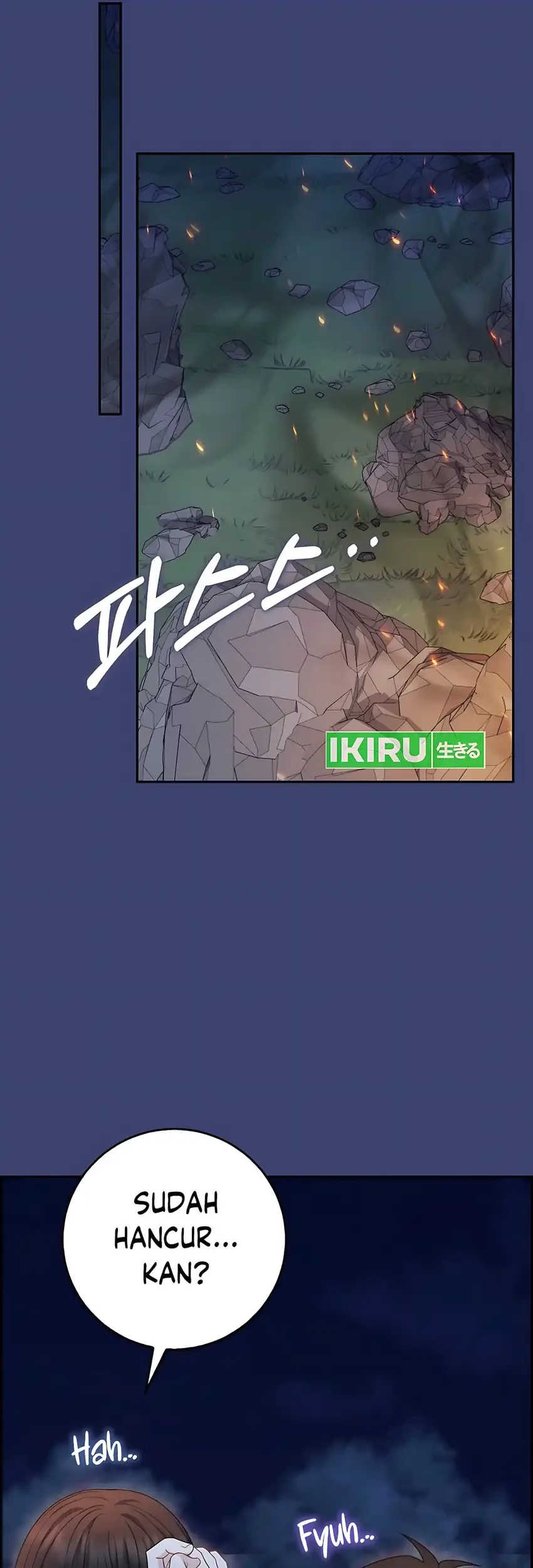 The Snow Leopard Baby of the Black Leopard Family Chapter 59 Gambar 64