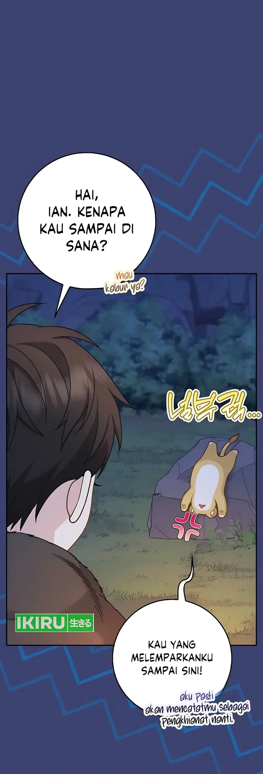 The Snow Leopard Baby of the Black Leopard Family Chapter 59 Gambar 66