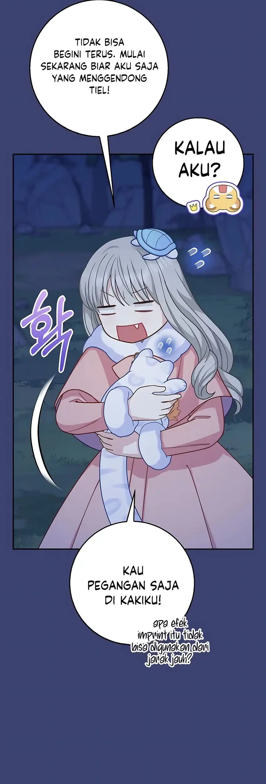 The Snow Leopard Baby of the Black Leopard Family Chapter 59 Gambar 69