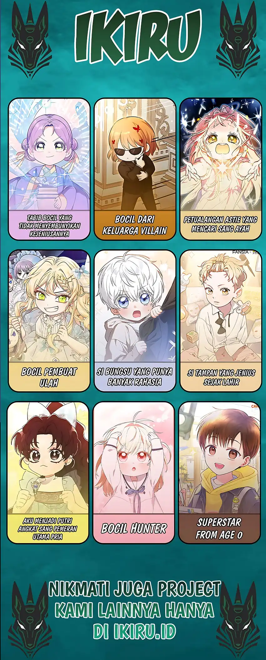 The Snow Leopard Baby of the Black Leopard Family Chapter 59 Gambar 75