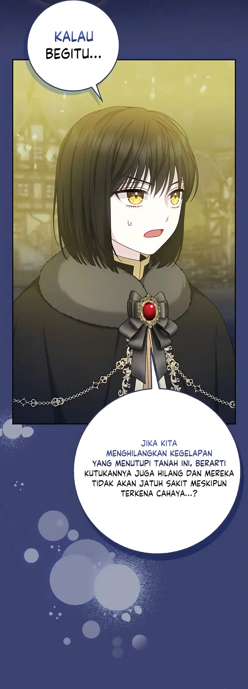 The Snow Leopard Baby of the Black Leopard Family Chapter 59 Gambar 16