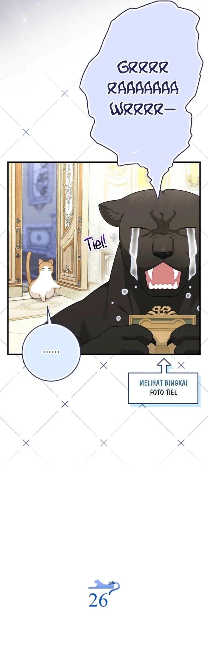 The Snow Leopard Baby of the Black Leopard Family Chapter 60.1 Gambar 7