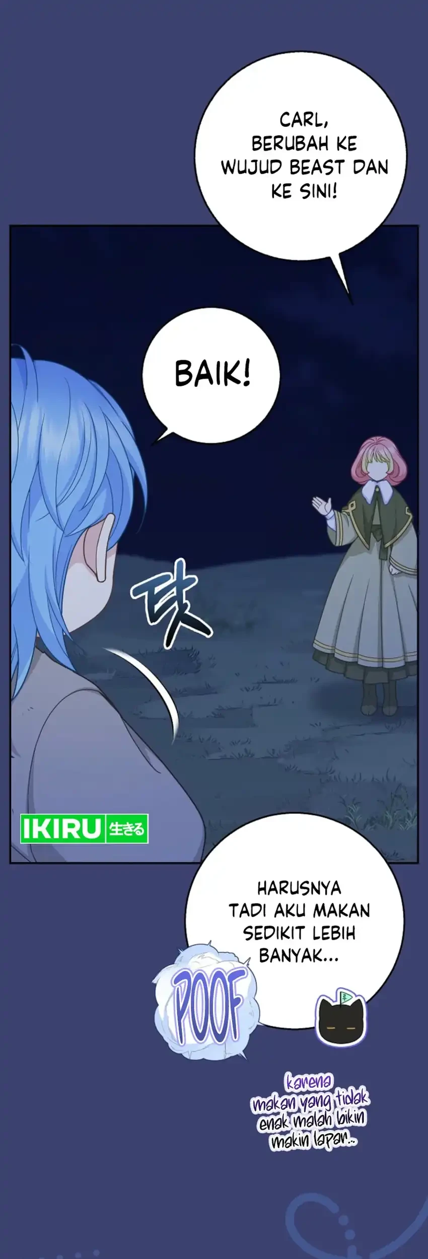 The Snow Leopard Baby of the Black Leopard Family Chapter 60 Gambar 18