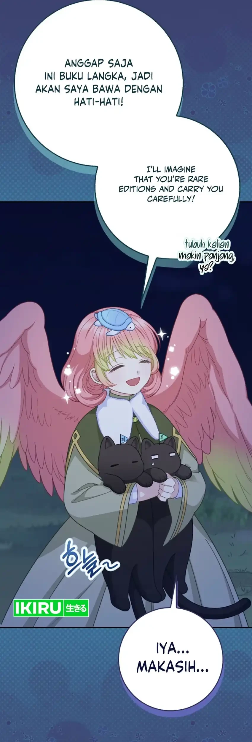 The Snow Leopard Baby of the Black Leopard Family Chapter 60 Gambar 22