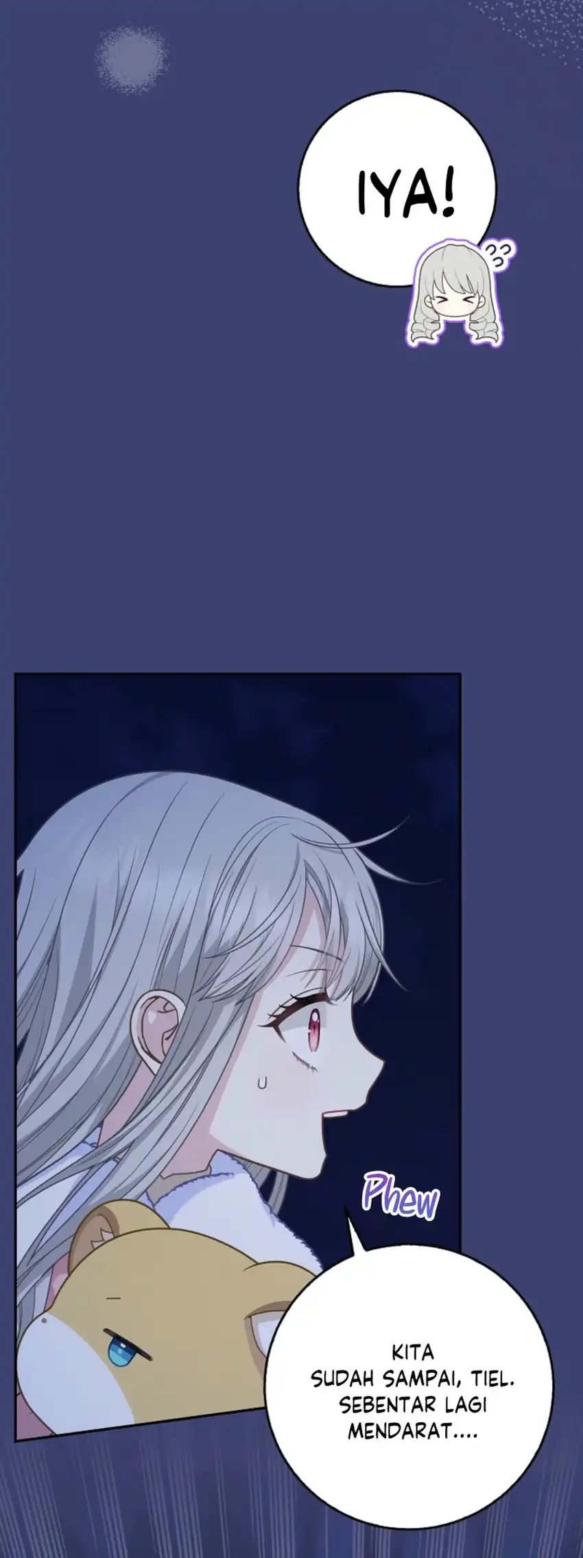 The Snow Leopard Baby of the Black Leopard Family Chapter 60 Gambar 36