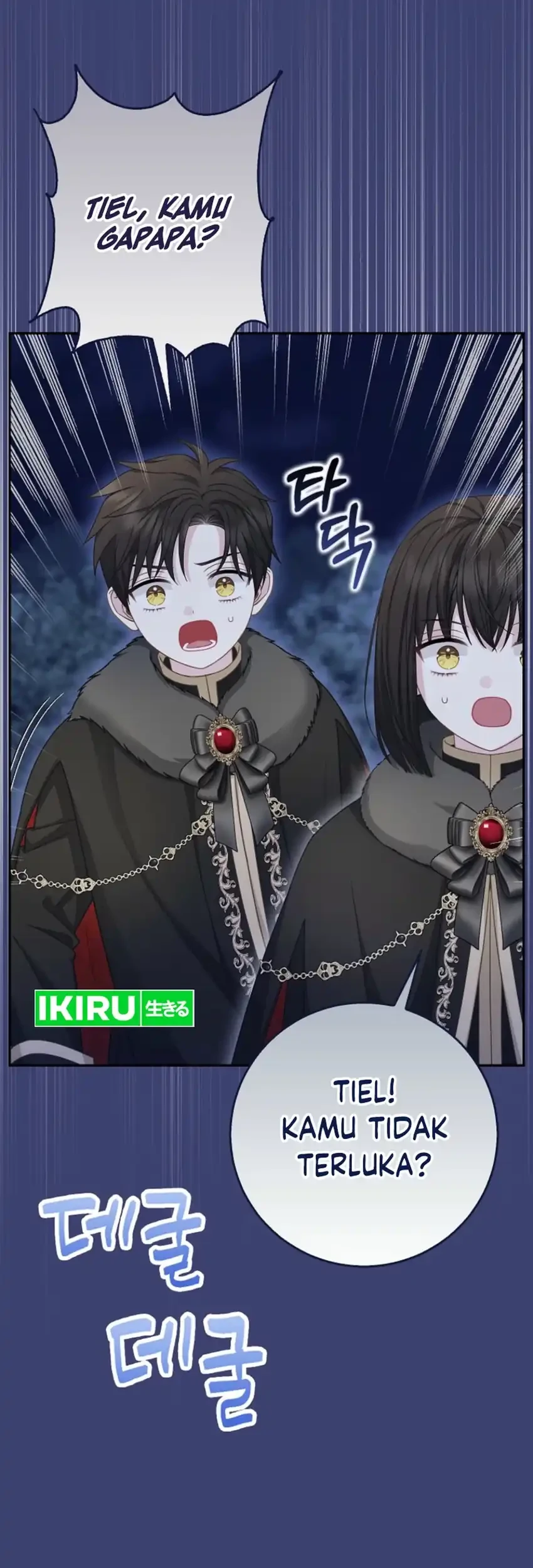 The Snow Leopard Baby of the Black Leopard Family Chapter 60 Gambar 41