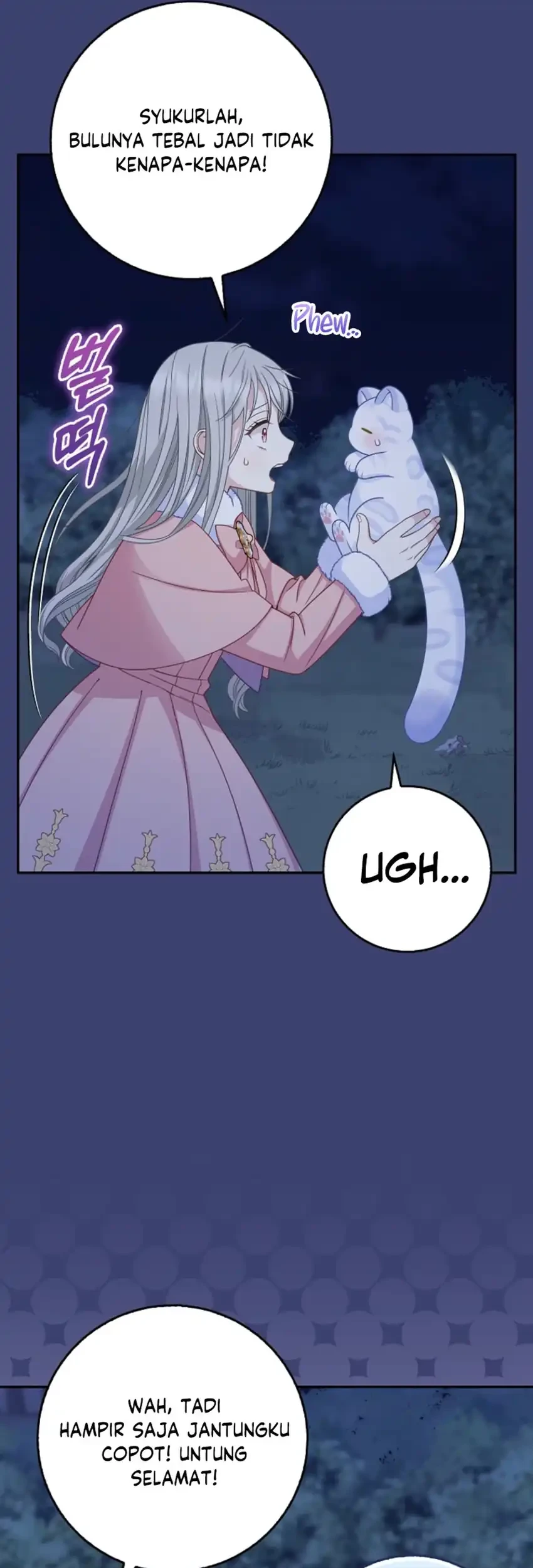 The Snow Leopard Baby of the Black Leopard Family Chapter 60 Gambar 43