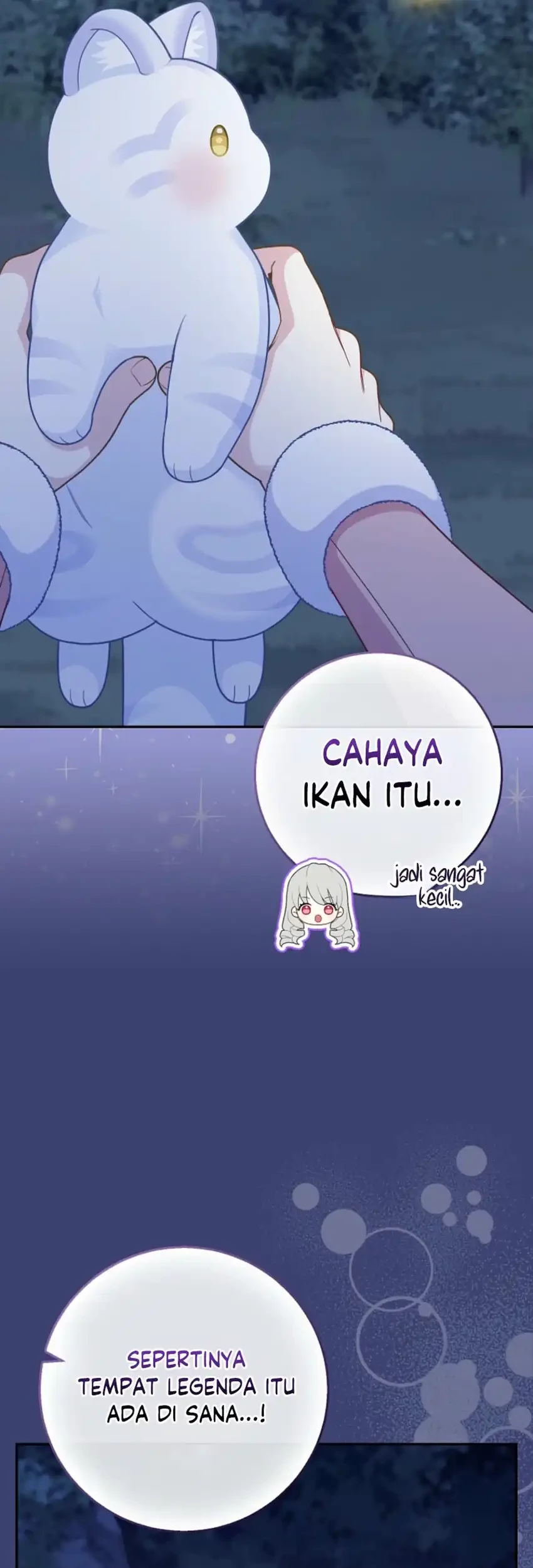 The Snow Leopard Baby of the Black Leopard Family Chapter 60 Gambar 47