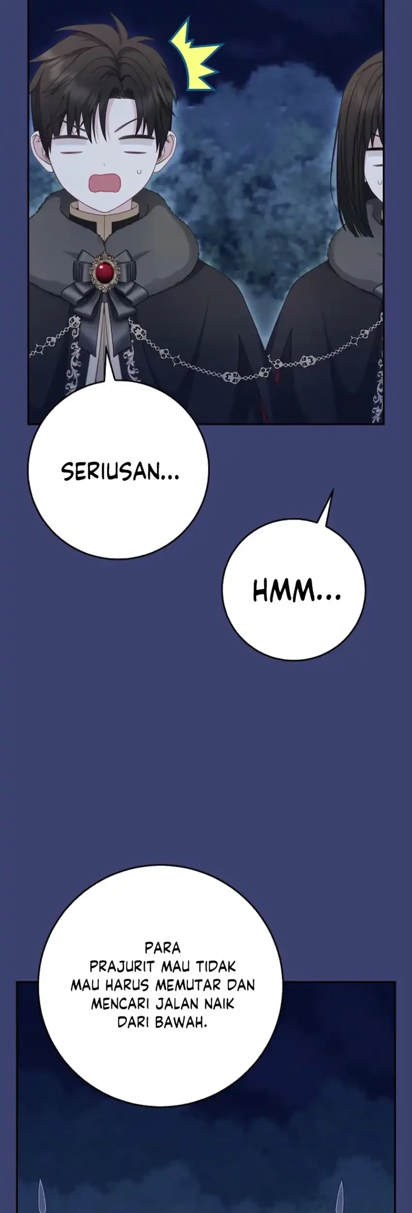 The Snow Leopard Baby of the Black Leopard Family Chapter 60 Gambar 16