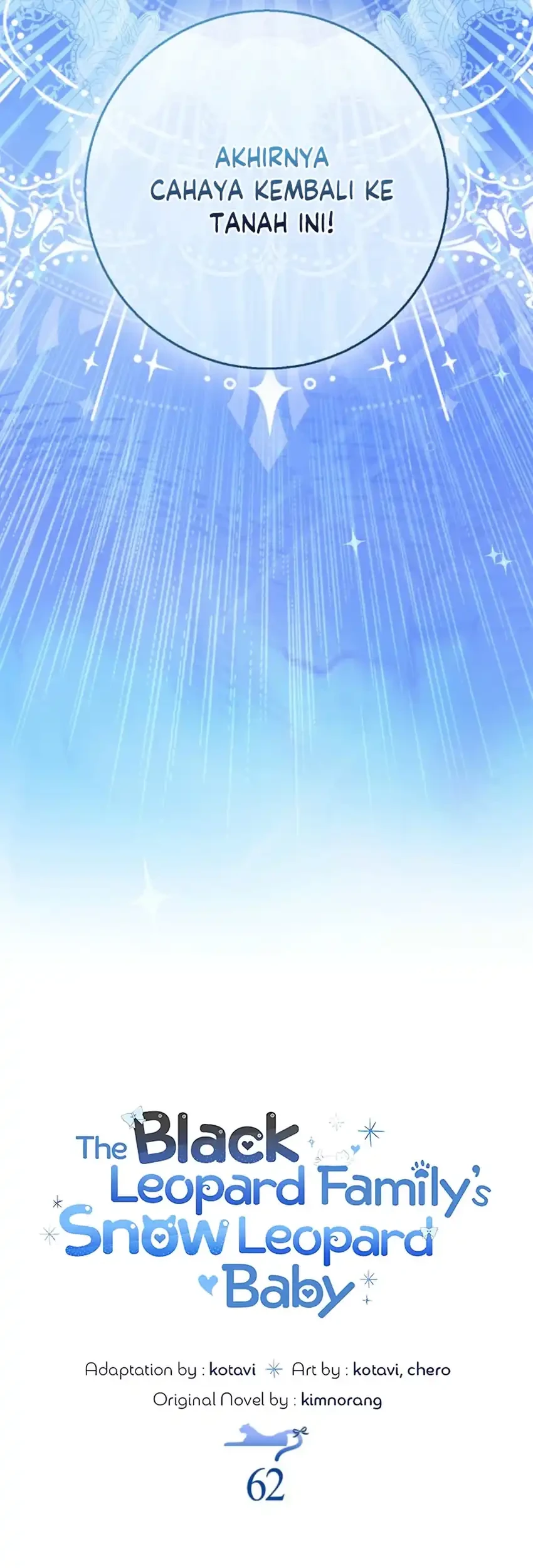 The Snow Leopard Baby of the Black Leopard Family Chapter 62 Gambar 23