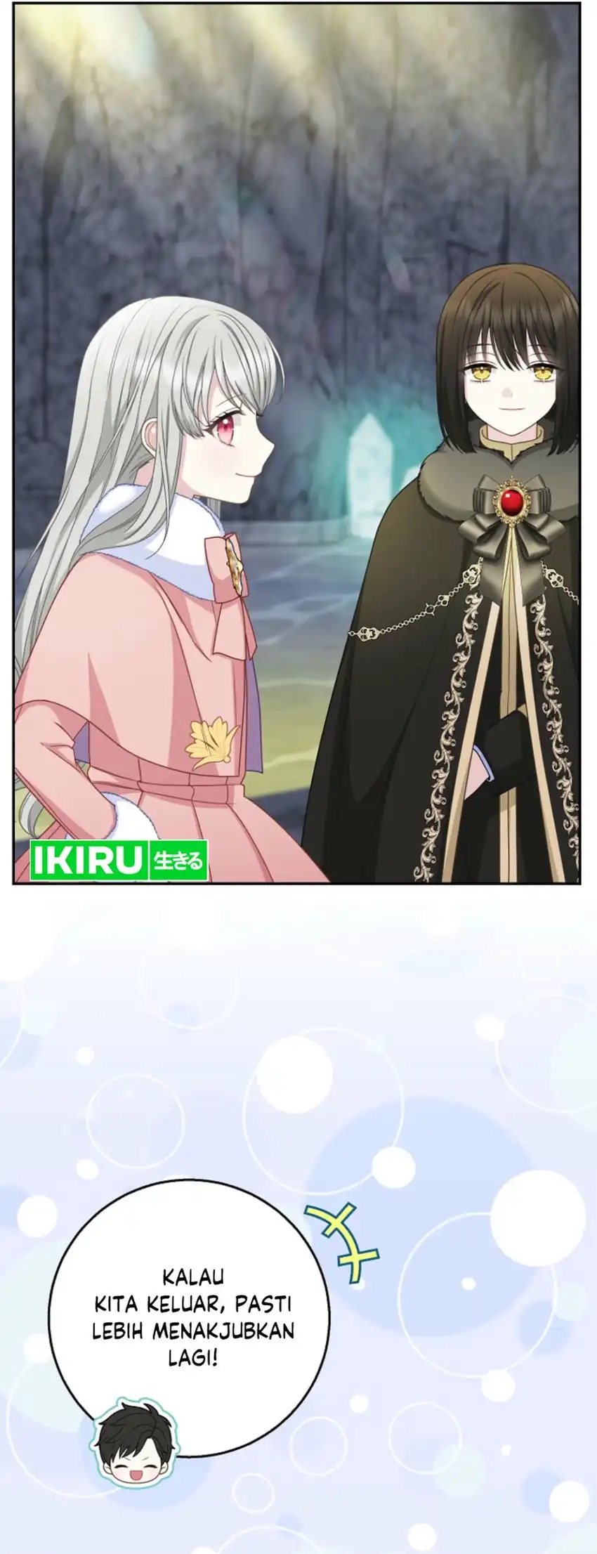 The Snow Leopard Baby of the Black Leopard Family Chapter 62 Gambar 33