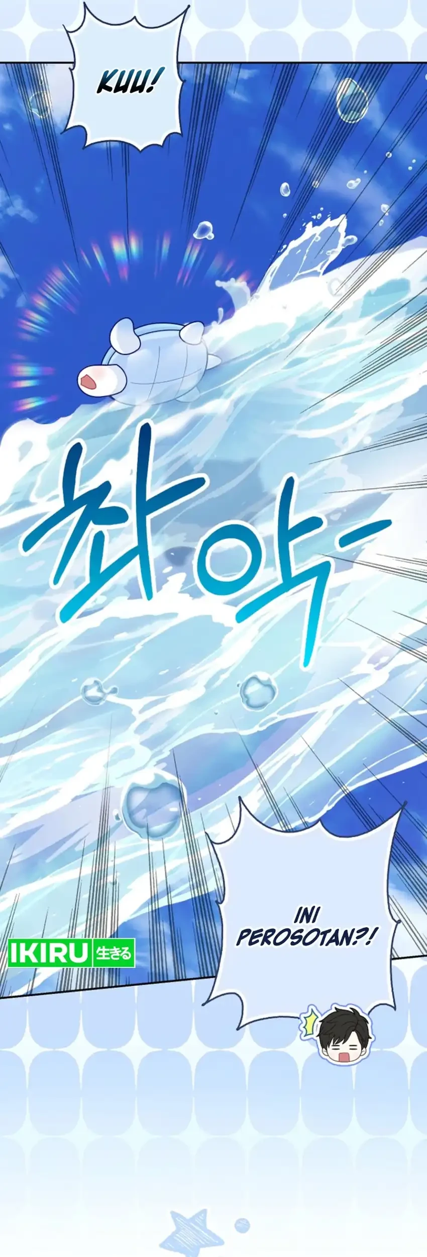 The Snow Leopard Baby of the Black Leopard Family Chapter 62 Gambar 59