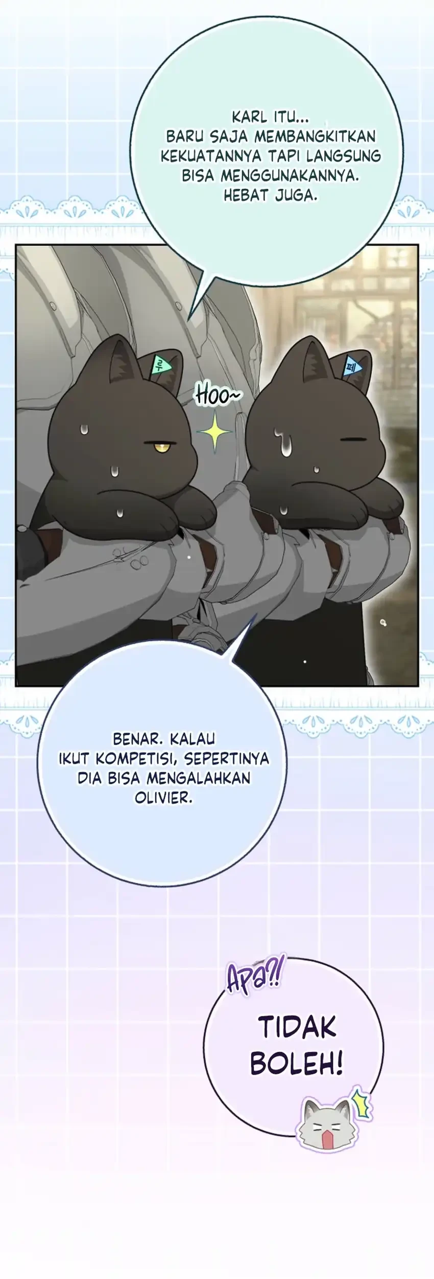 The Snow Leopard Baby of the Black Leopard Family Chapter 62 Gambar 69