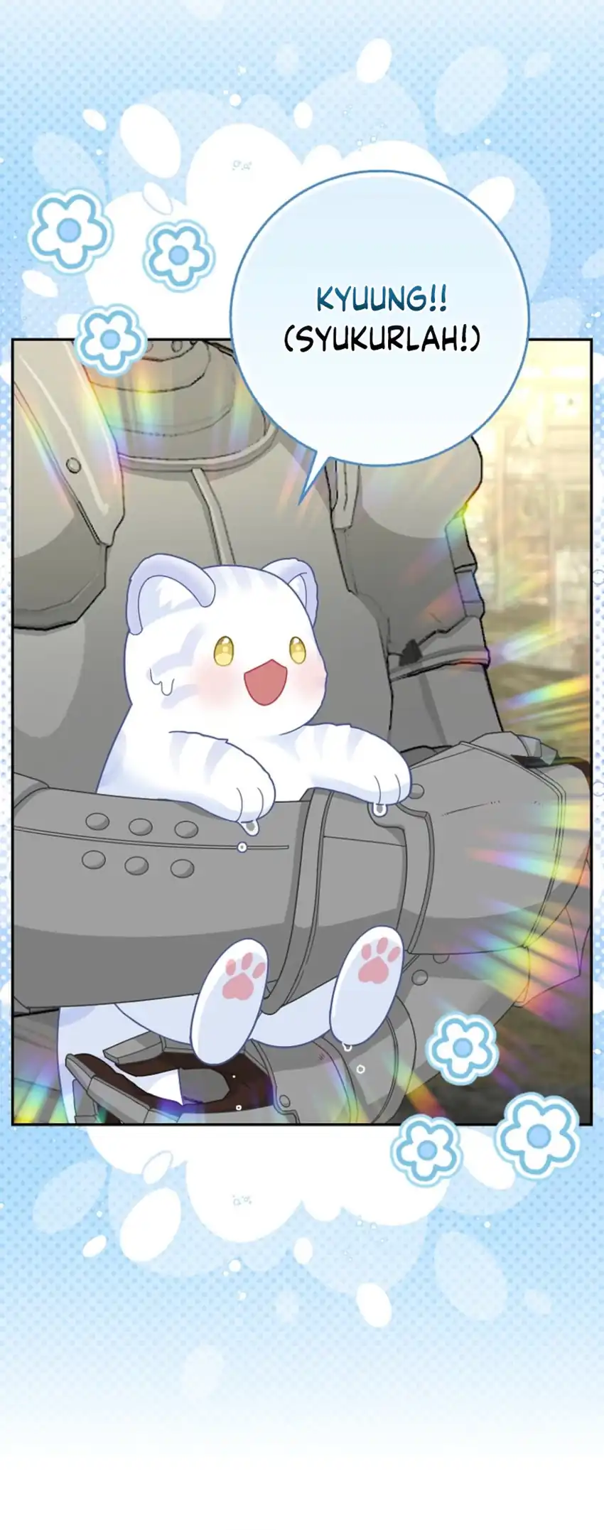 The Snow Leopard Baby of the Black Leopard Family Chapter 62 Gambar 73