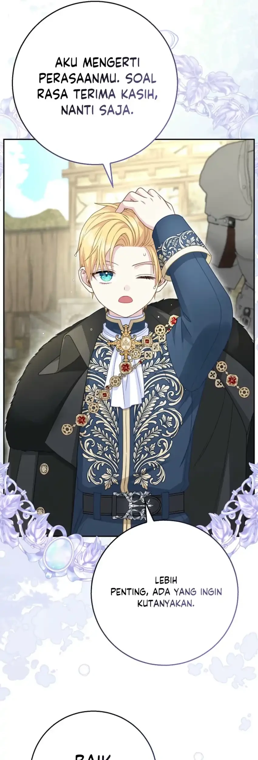 The Snow Leopard Baby of the Black Leopard Family Chapter 62 Gambar 76