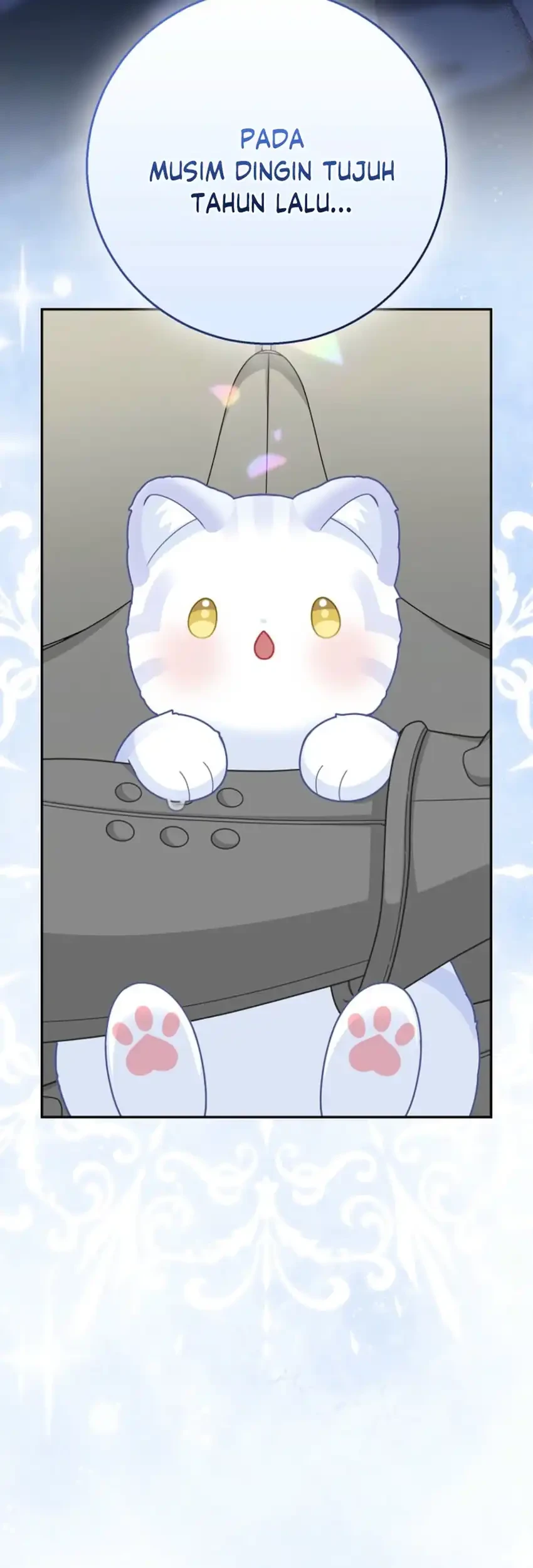 The Snow Leopard Baby of the Black Leopard Family Chapter 62 Gambar 84