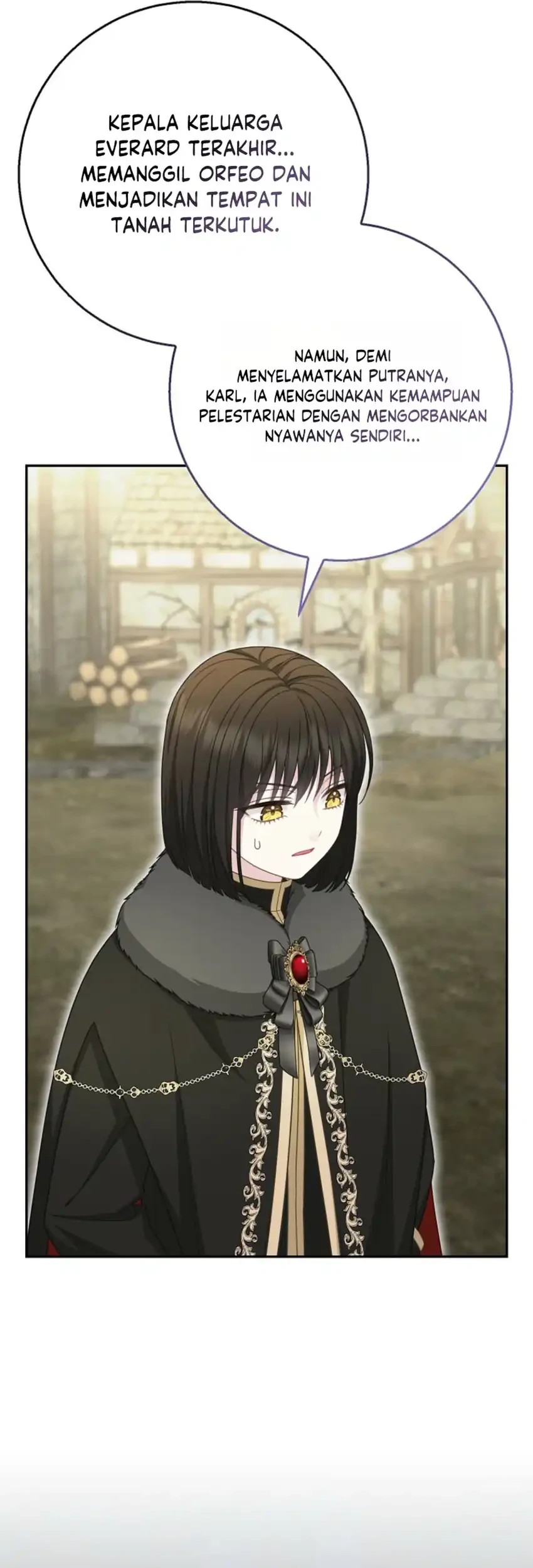 The Snow Leopard Baby of the Black Leopard Family Chapter 63 Gambar 17