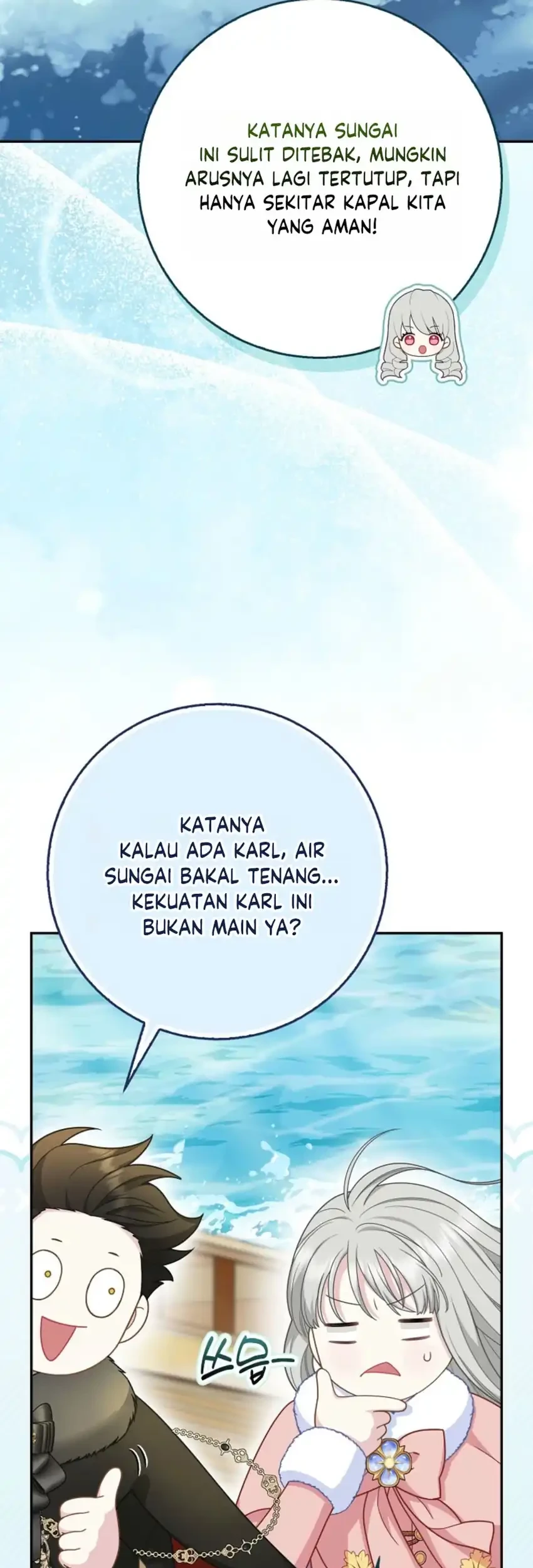 The Snow Leopard Baby of the Black Leopard Family Chapter 63 Gambar 45