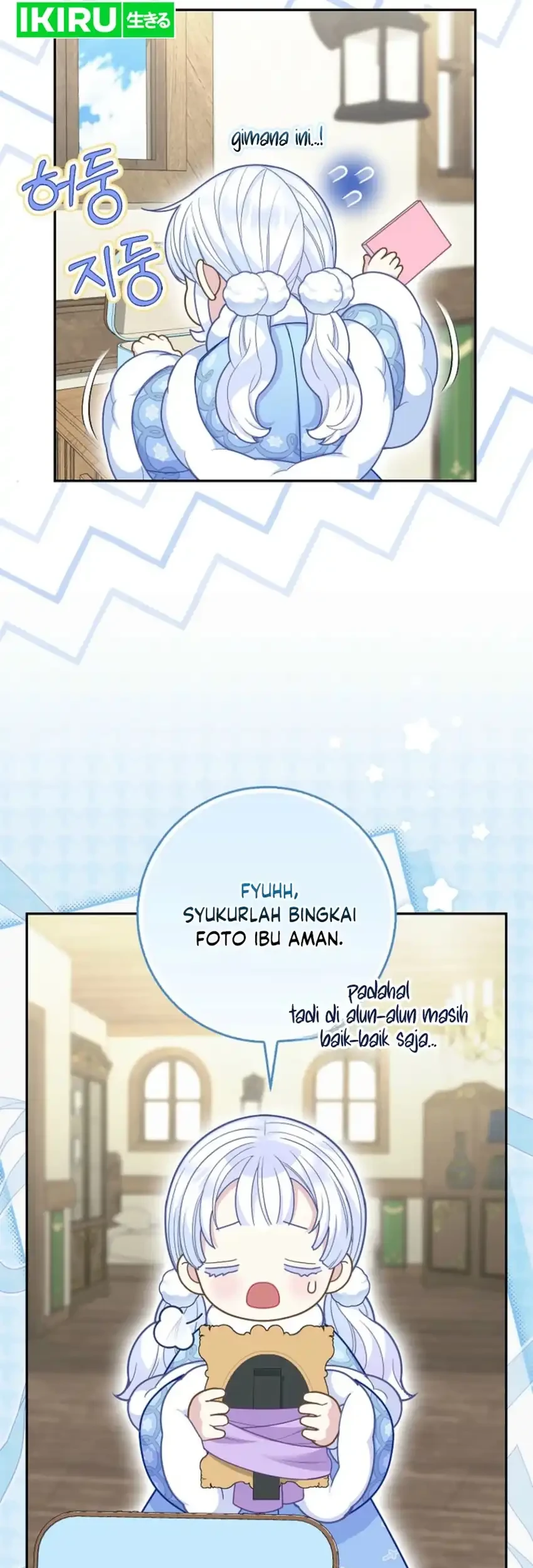 The Snow Leopard Baby of the Black Leopard Family Chapter 63 Gambar 76