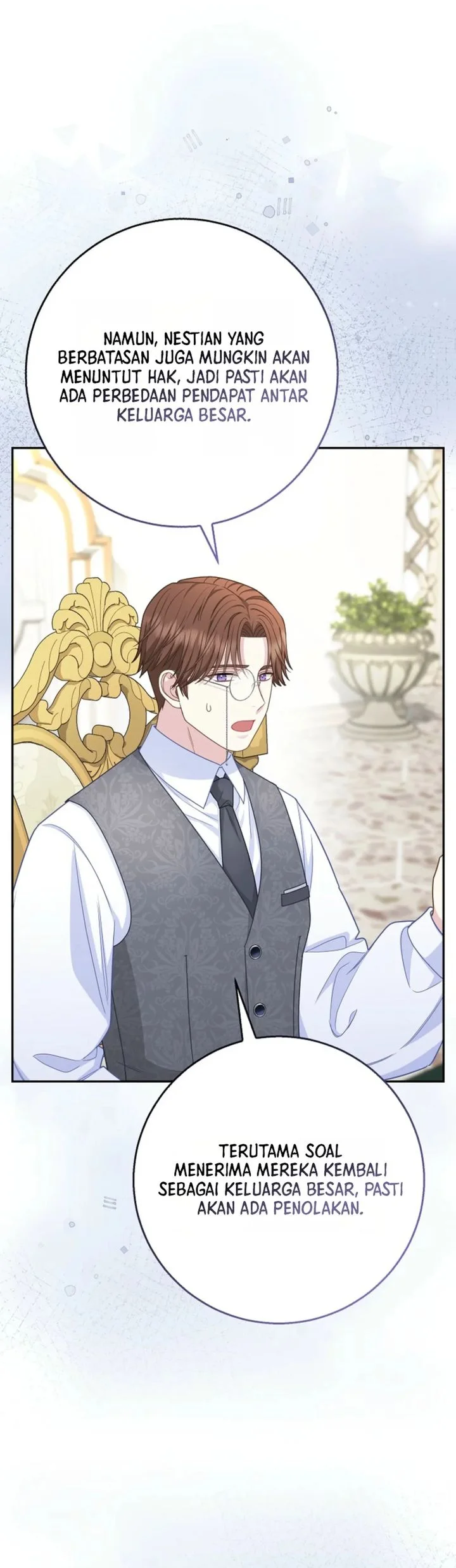 The Snow Leopard Baby of the Black Leopard Family Chapter 64 Gambar 41