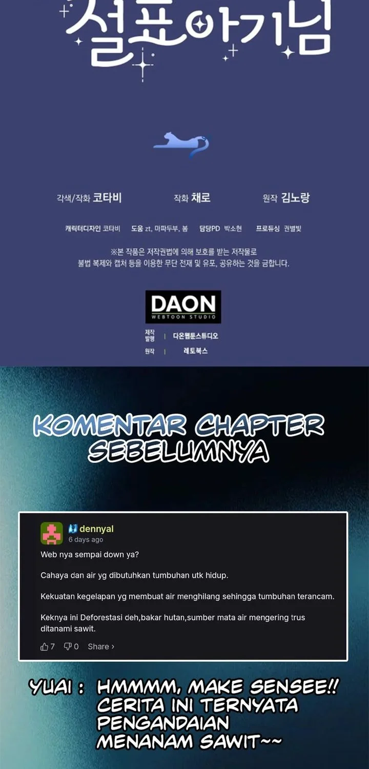 The Snow Leopard Baby of the Black Leopard Family Chapter 64 Gambar 72