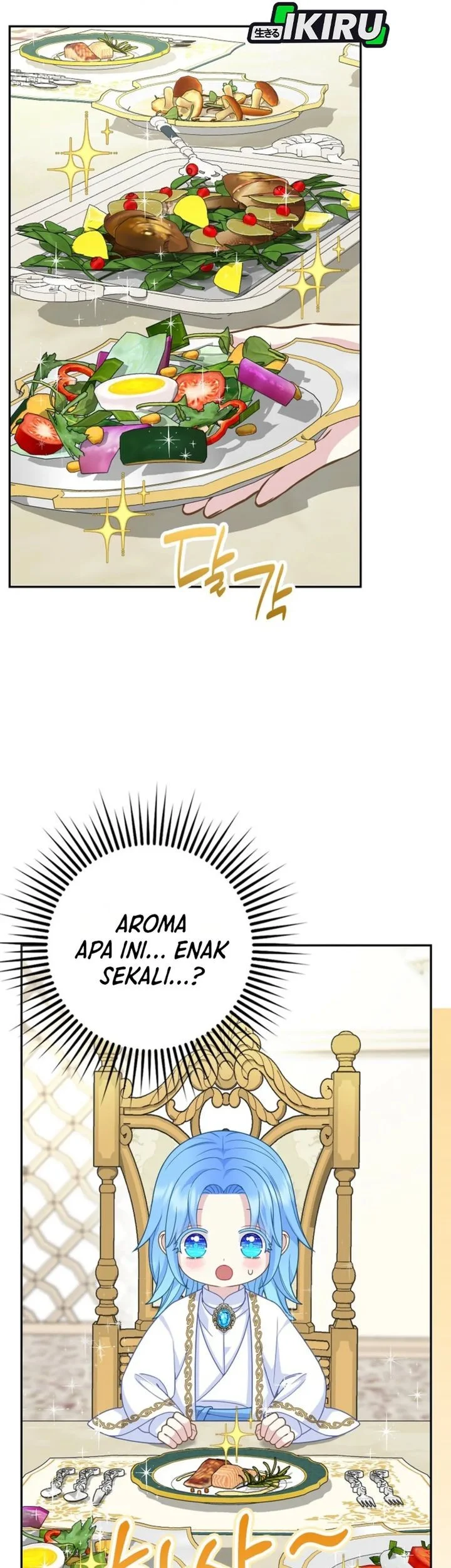 The Snow Leopard Baby of the Black Leopard Family Chapter 64 Gambar 17