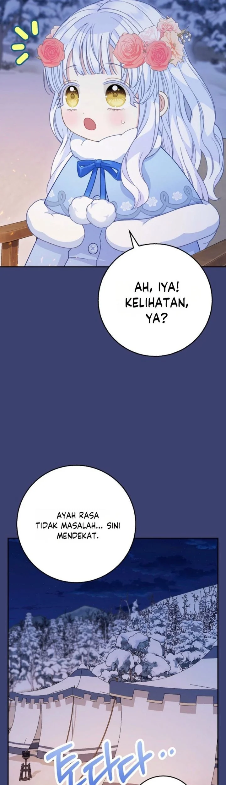 The Snow Leopard Baby of the Black Leopard Family Chapter 65 Gambar 65