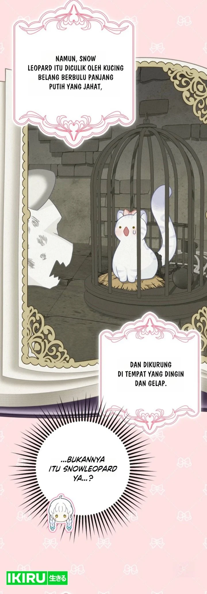 The Snow Leopard Baby of the Black Leopard Family Chapter 67 Gambar 63