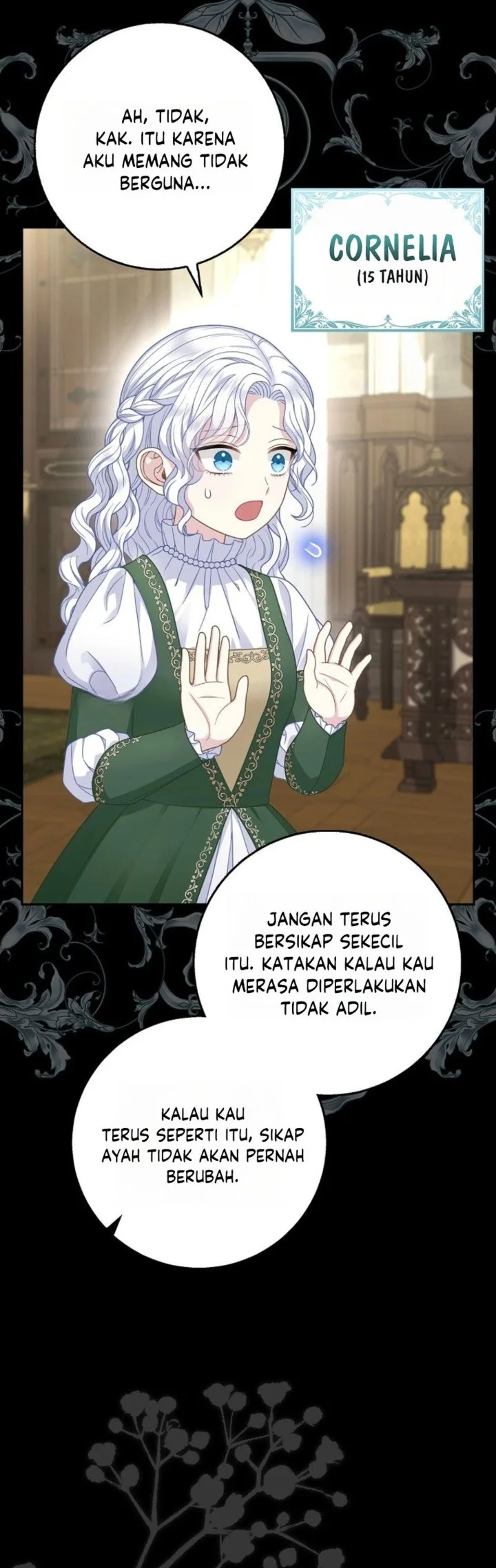 The Snow Leopard Baby of the Black Leopard Family Chapter 78 Gambar 48
