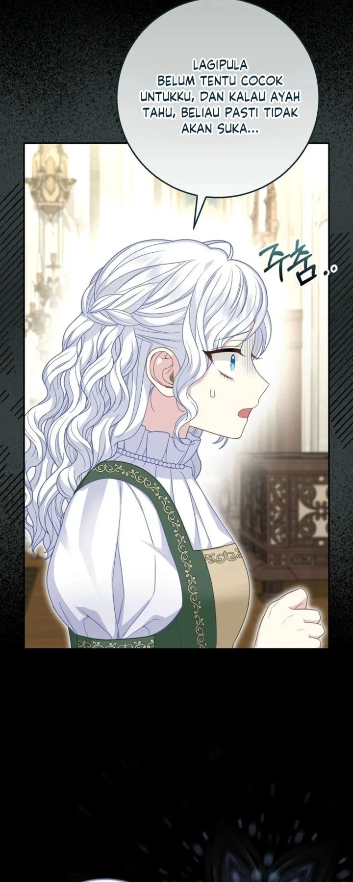 The Snow Leopard Baby of the Black Leopard Family Chapter 78 Gambar 51