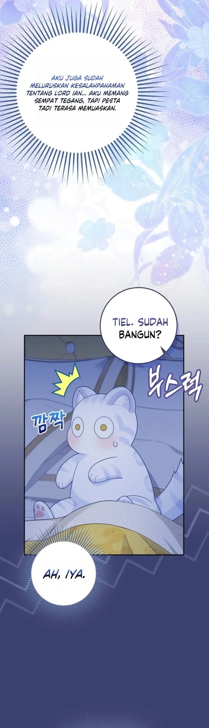 The Snow Leopard Baby of the Black Leopard Family Chapter 78 Gambar 66