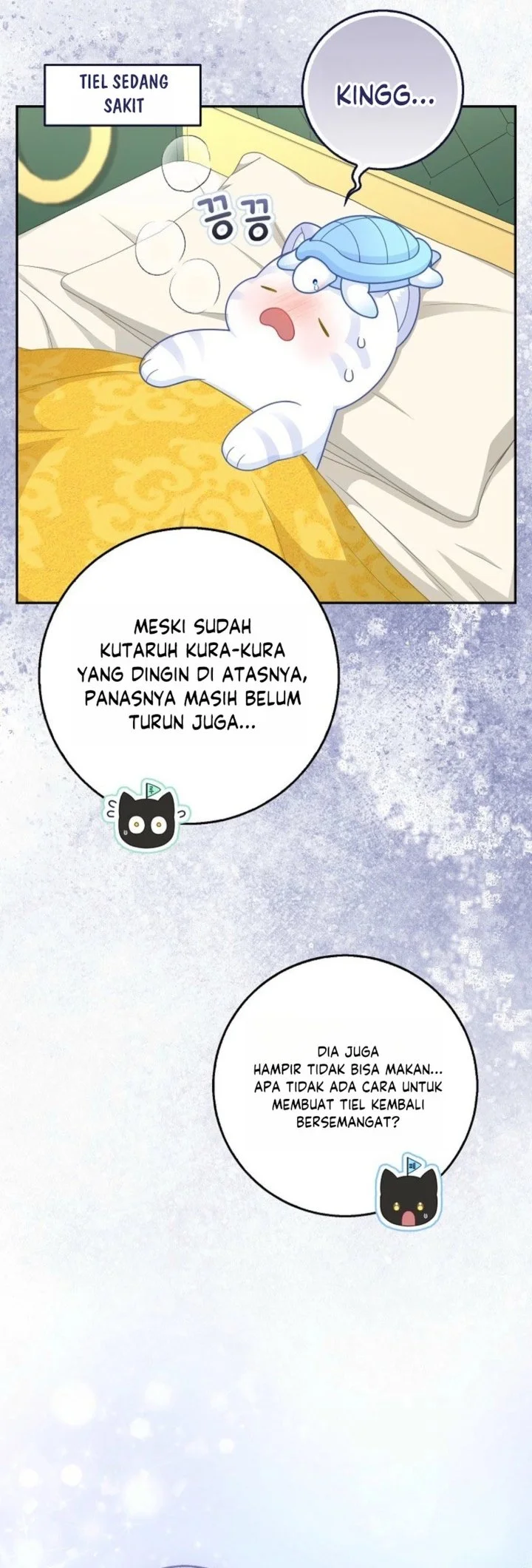 The Snow Leopard Baby of the Black Leopard Family Chapter 79 Gambar 77