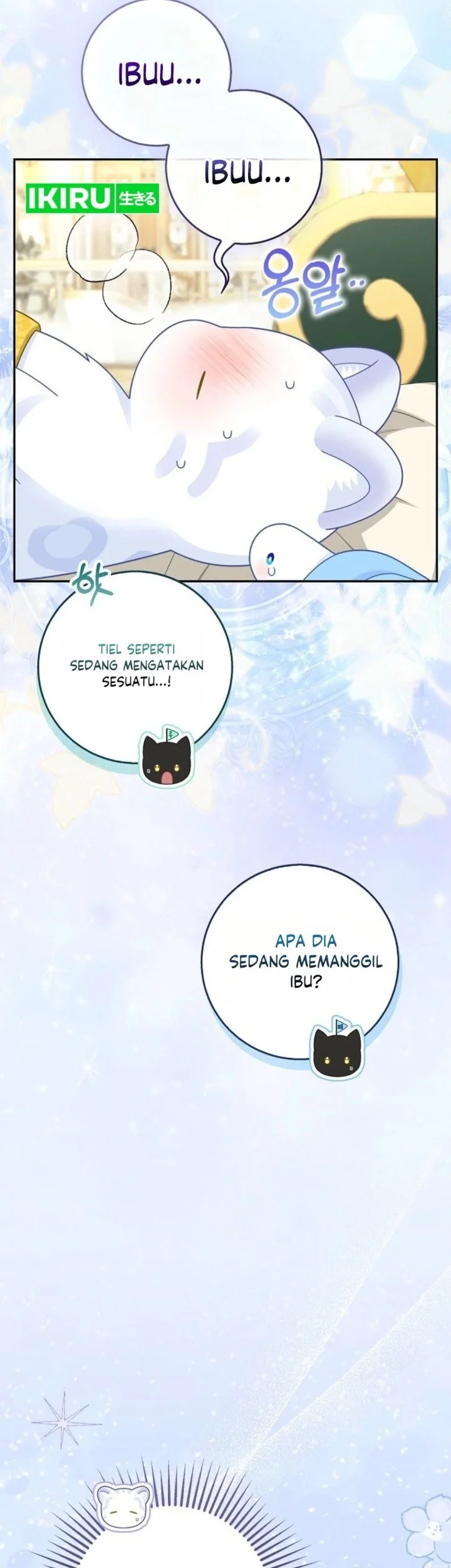 The Snow Leopard Baby of the Black Leopard Family Chapter 79 Gambar 78