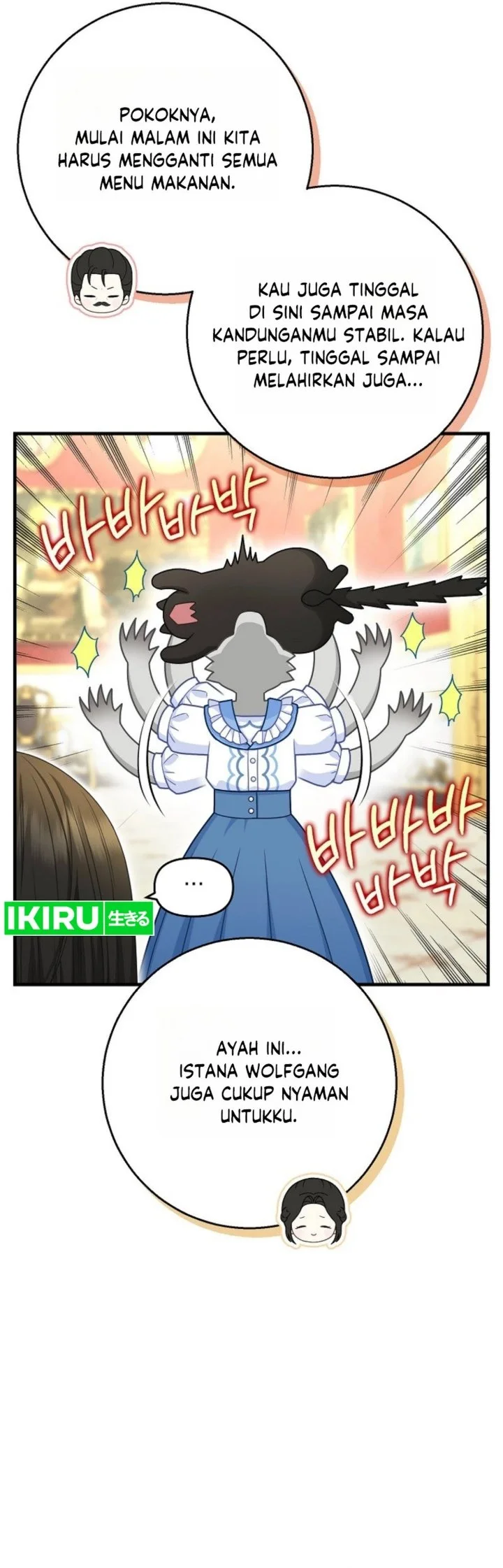 The Snow Leopard Baby of the Black Leopard Family Chapter 80 Gambar 68