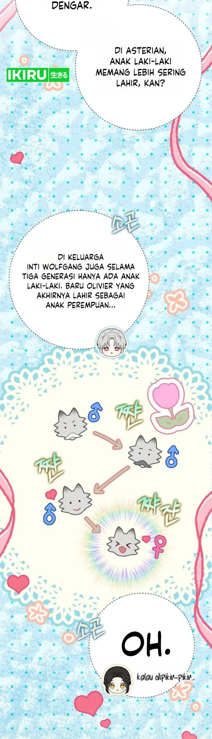 The Snow Leopard Baby of the Black Leopard Family Chapter 80 Gambar 71