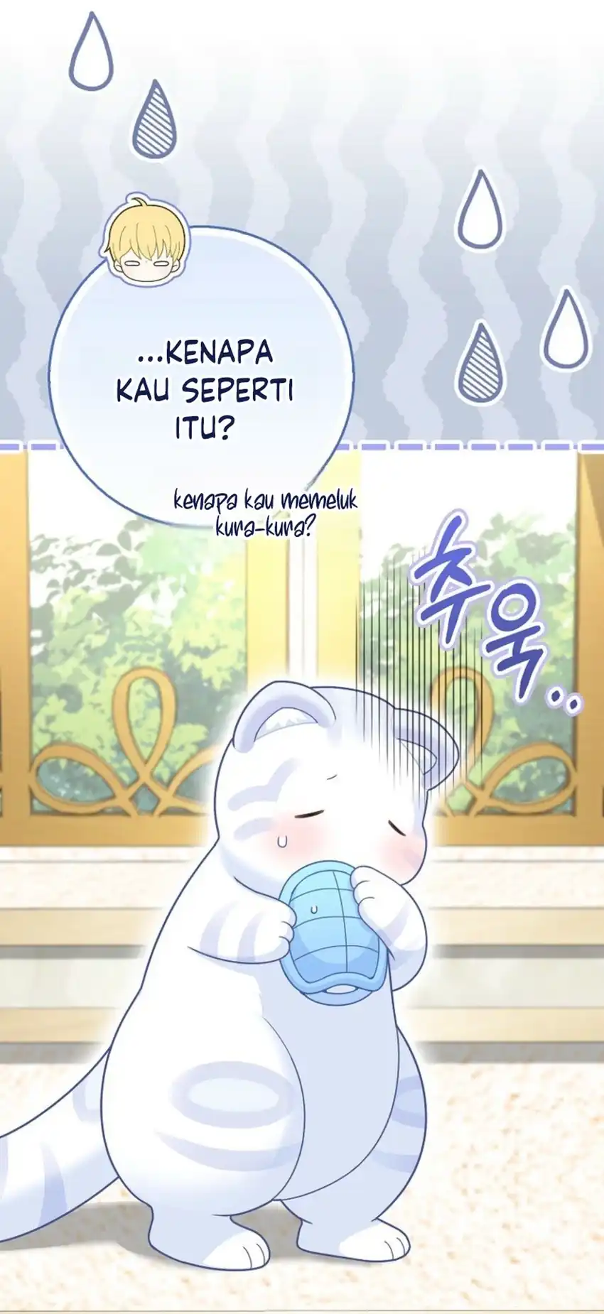 The Snow Leopard Baby of the Black Leopard Family Chapter 82 Gambar 78