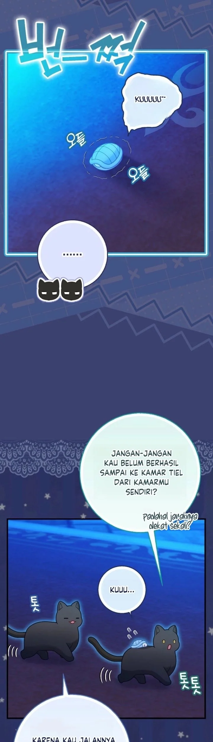 The Snow Leopard Baby of the Black Leopard Family Chapter 83.5 Gambar 9