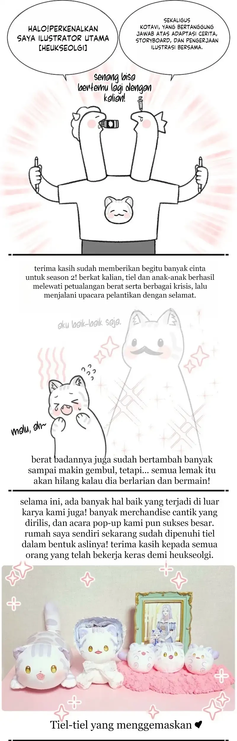 The Snow Leopard Baby of the Black Leopard Family Chapter 83 Gambar 63