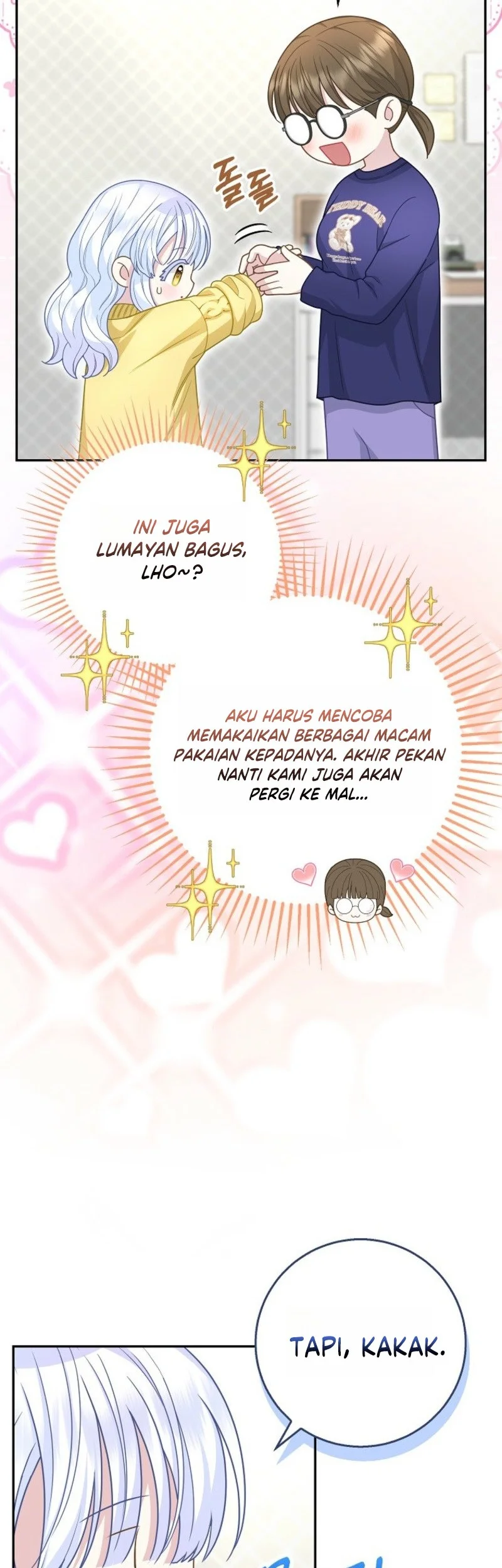 The Snow Leopard Baby of the Black Leopard Family Chapter 84 Gambar 58