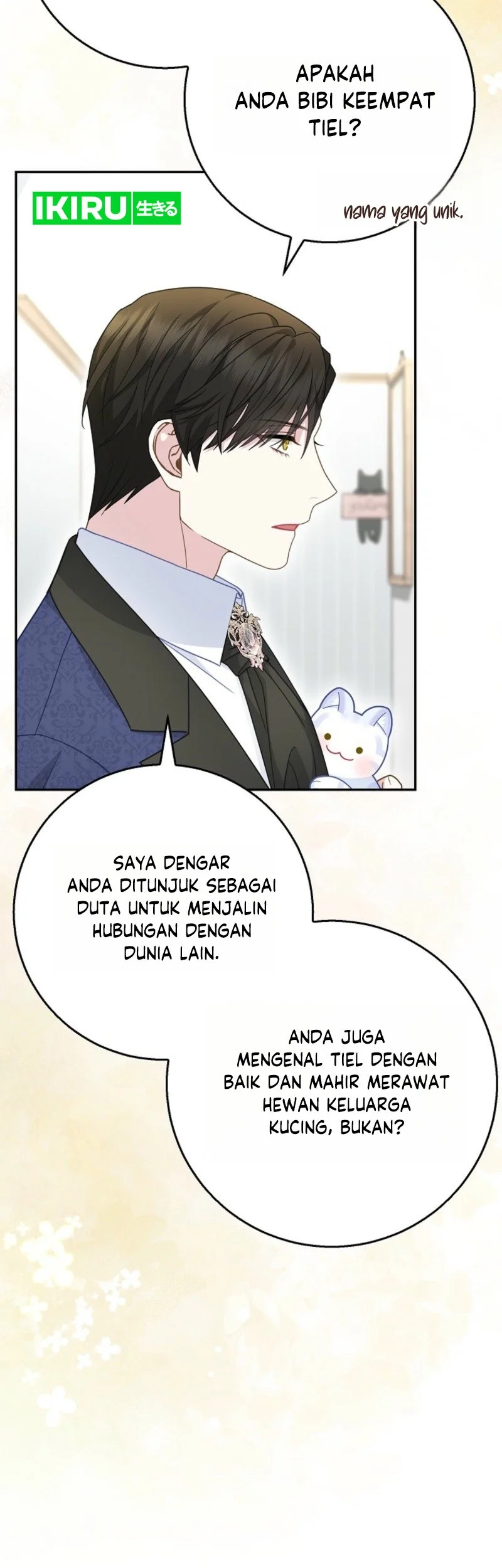 The Snow Leopard Baby of the Black Leopard Family Chapter 84 Gambar 9