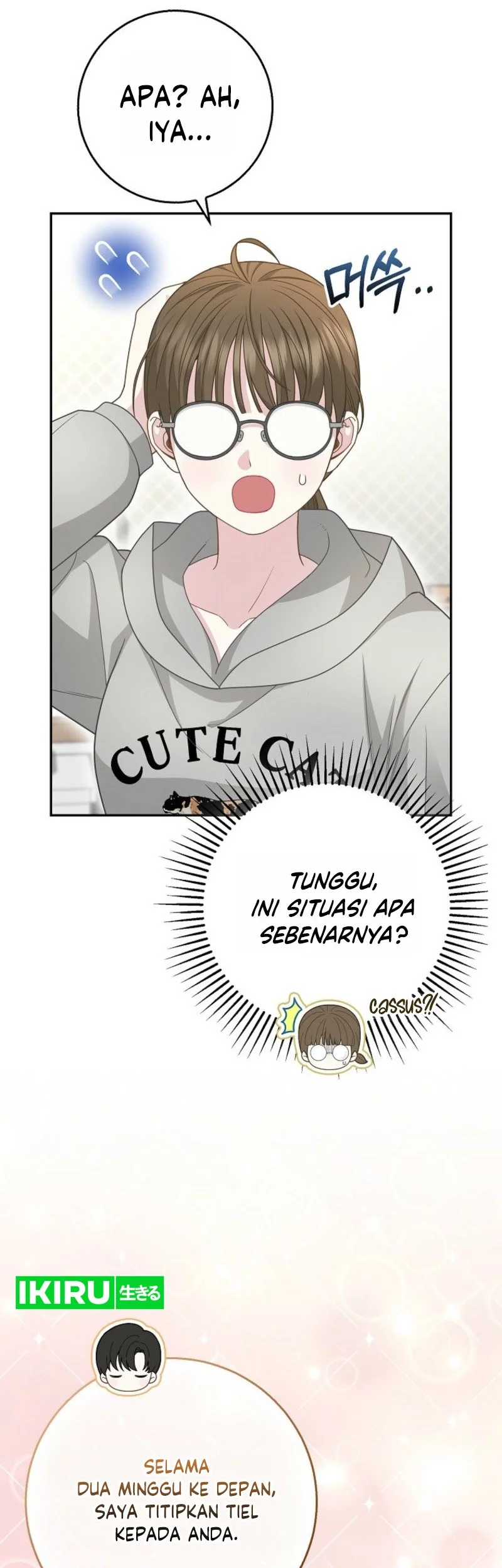 The Snow Leopard Baby of the Black Leopard Family Chapter 84 Gambar 10