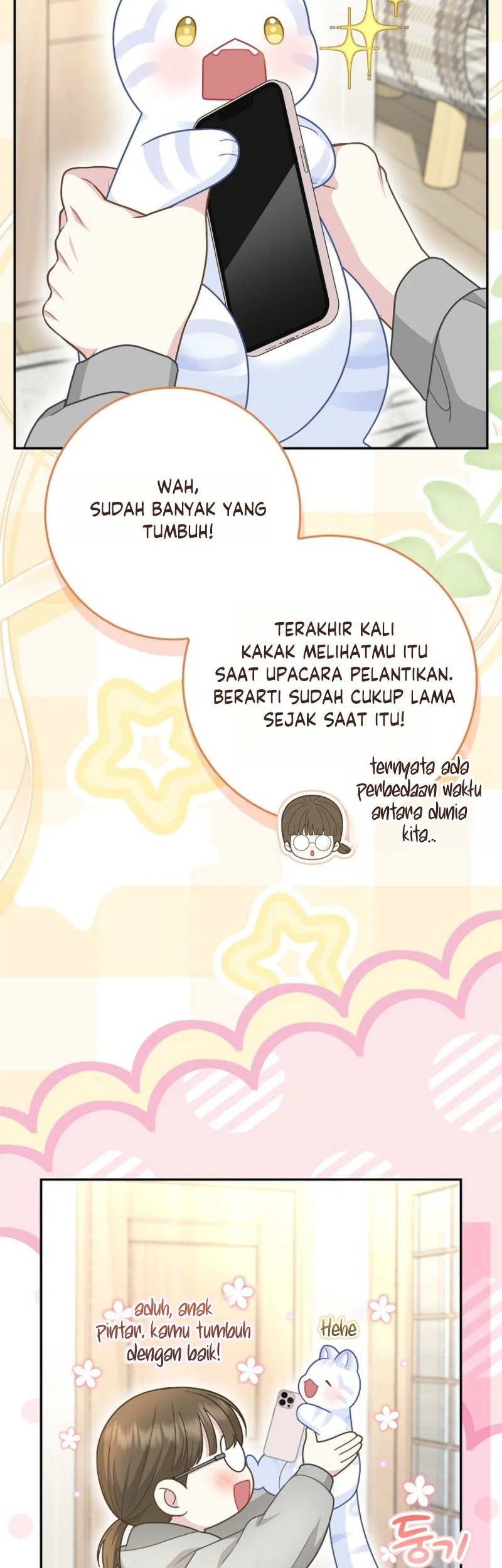 The Snow Leopard Baby of the Black Leopard Family Chapter 84 Gambar 29