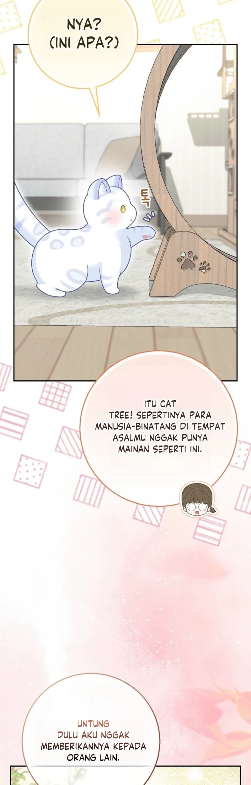 The Snow Leopard Baby of the Black Leopard Family Chapter 84 Gambar 33
