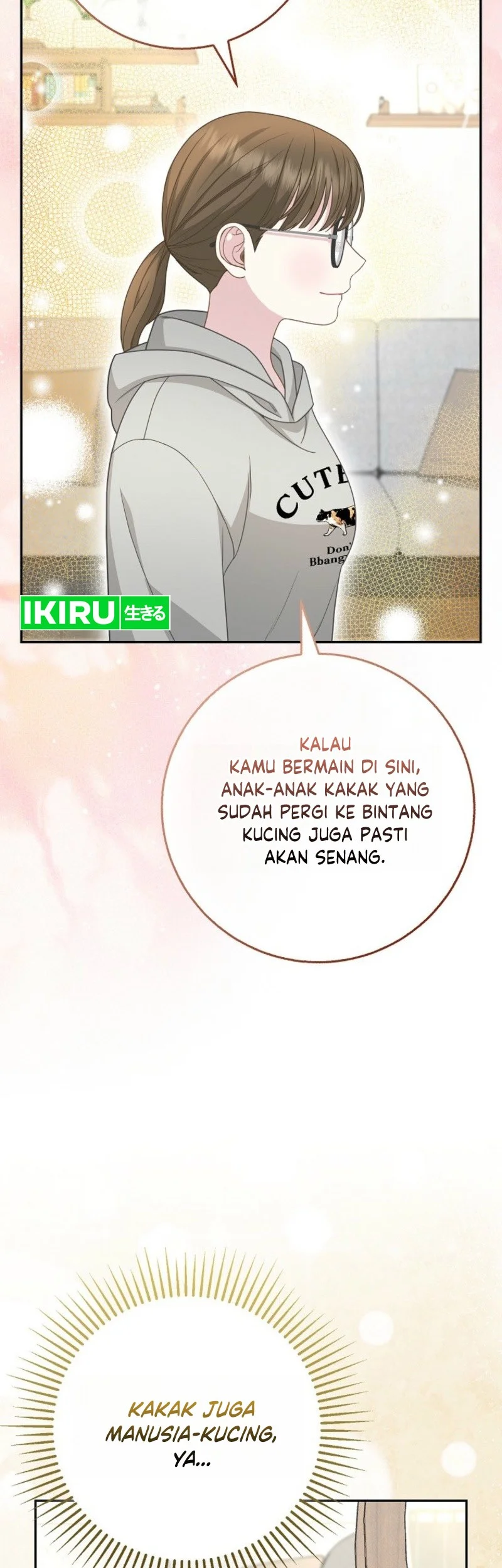 The Snow Leopard Baby of the Black Leopard Family Chapter 84 Gambar 34