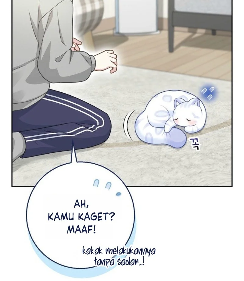 The Snow Leopard Baby of the Black Leopard Family Chapter 84 Gambar 42