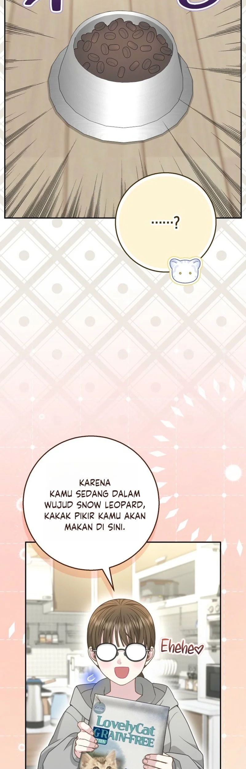 The Snow Leopard Baby of the Black Leopard Family Chapter 84 Gambar 47
