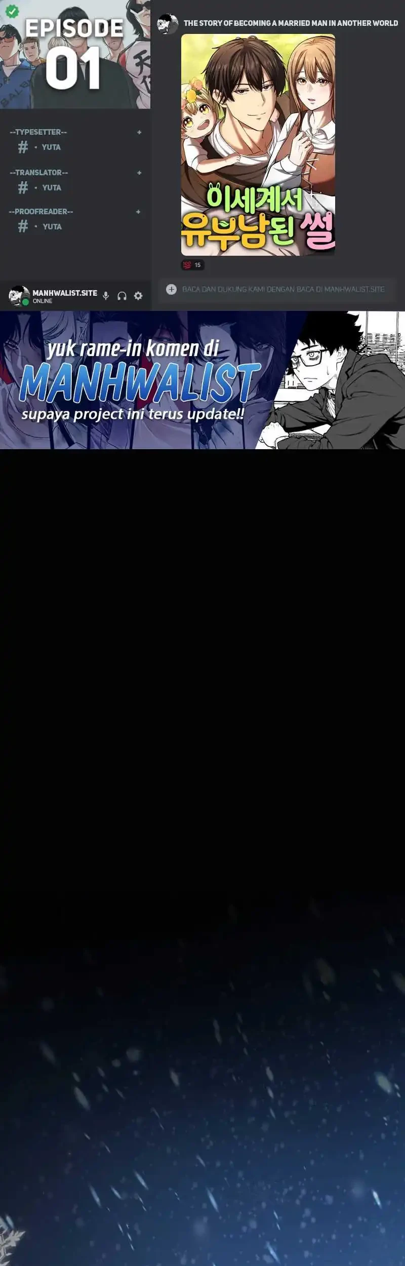 Komik The Story of Becoming a Married Man in Another World Chapter 1 gambar 1